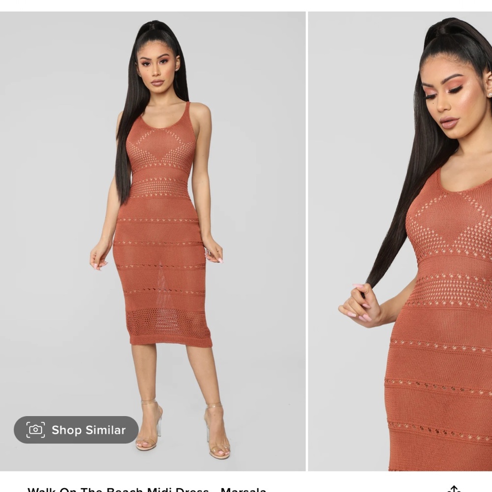 Fashion Nova Midi Dress
